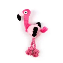AFP Ultrasonic DJ-Flamingo - lydsvagt hundelegetøj