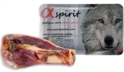 Alpha Spirit Skinkeben Halv - naturlig hundesnack, 1 stk