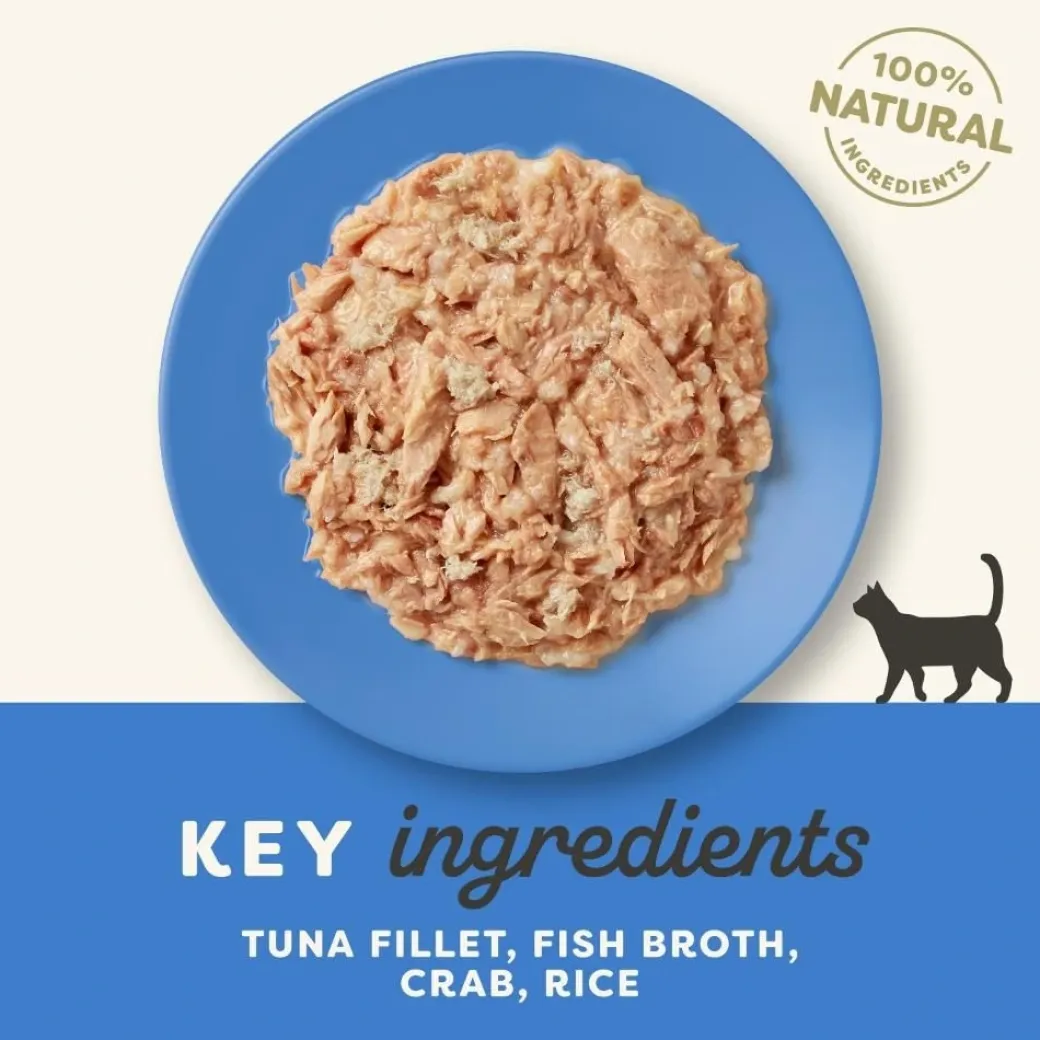 Applaws Kattevådmad Tun og Krabbe 70 g (pouch) - Naturligt vådfoder til katte