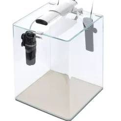 AquaEl Akvarie Opti Bent Hvid 30 Liter