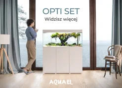AquaEl Optiset 240 Hvidt akvarium