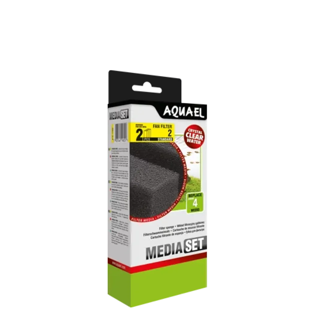 AquaEl svamp til Fan 1 plus (2 stk)