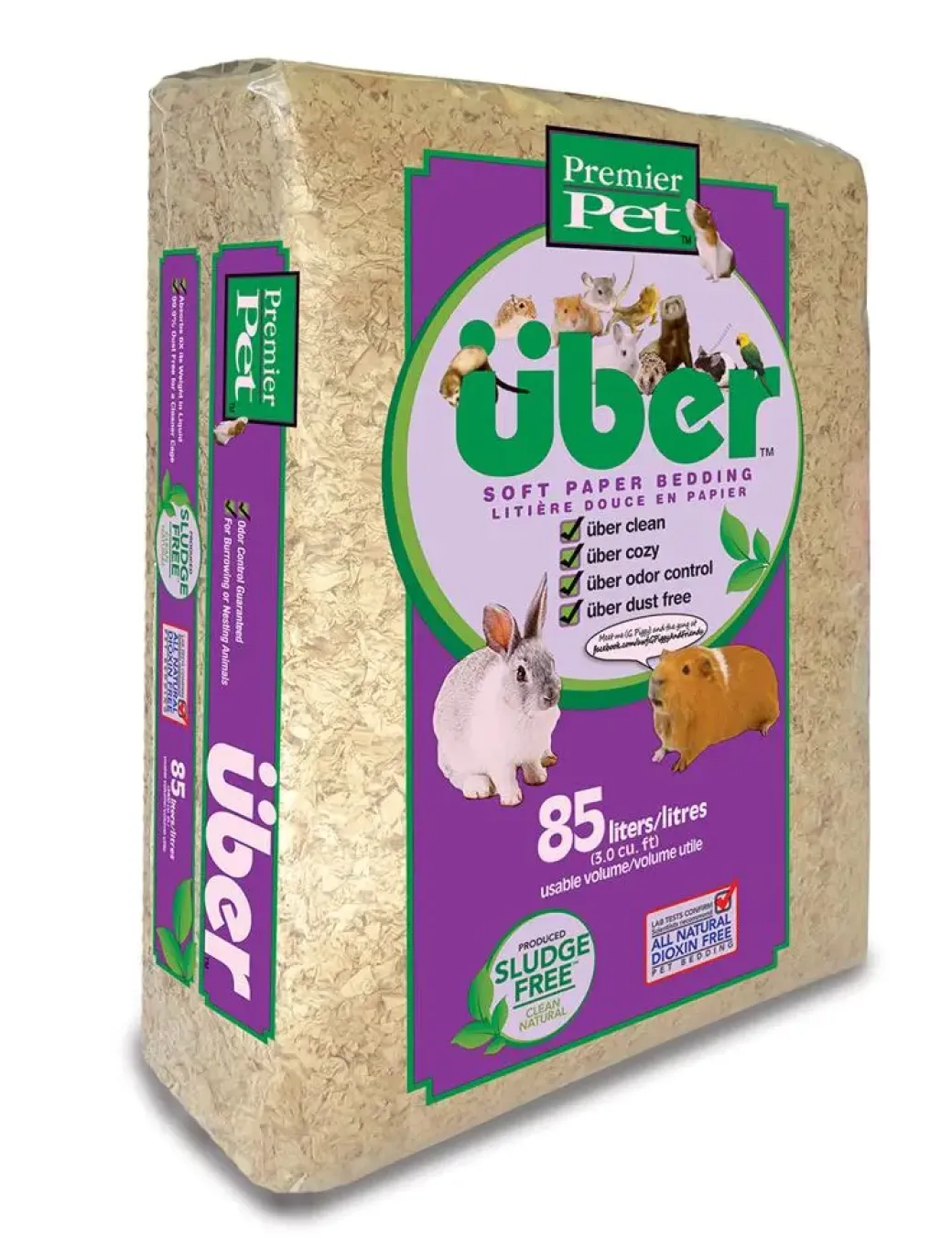 Über papirstrøelse 85 L Natur