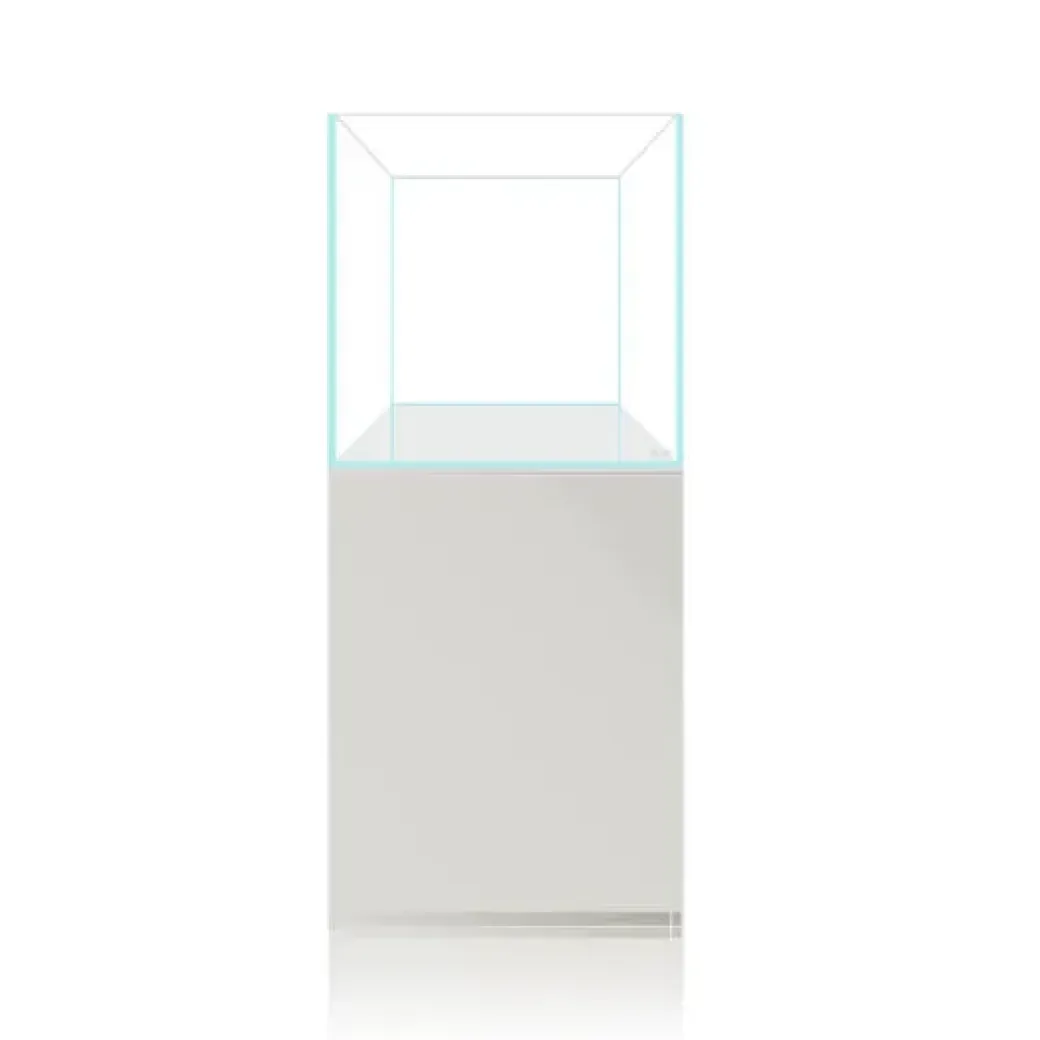 Blau Optical White Glas Akvarium 238 Liter 62x62x62 cm