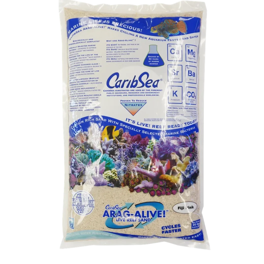 CaribSea Aragalive Bimini Pink 9,07 kg