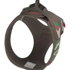 Curli Vest Hundesele Clasp Air Mesh M Camo - let og behagelig sele til daglige gaature