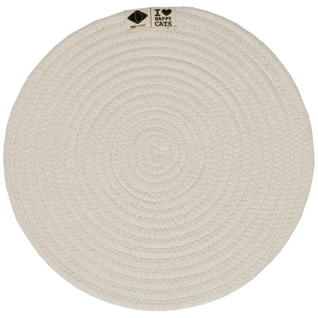 D&D CAT Dækkeserviet JILL Ø30 cm Beige