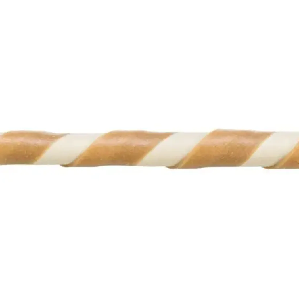 Denta Fun Tyggerulle med Kyllingefyld 10 cm - tyggeglæde til hunde