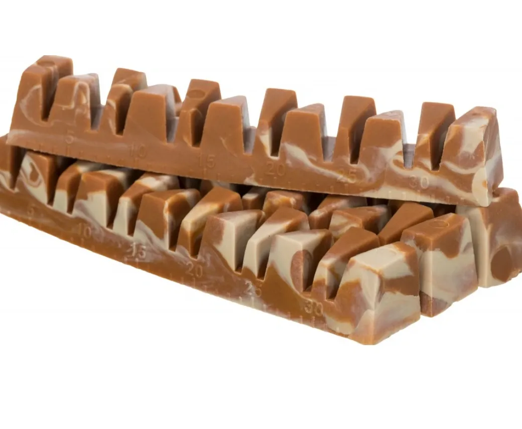 Denta Fun Veggie Tyggeben 22 cm (vegetabilsk) - stort vegansk tyggeben til hunde