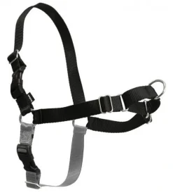 Easy Walk Hundesele Sort XL - Bryst 44-59,5 cm