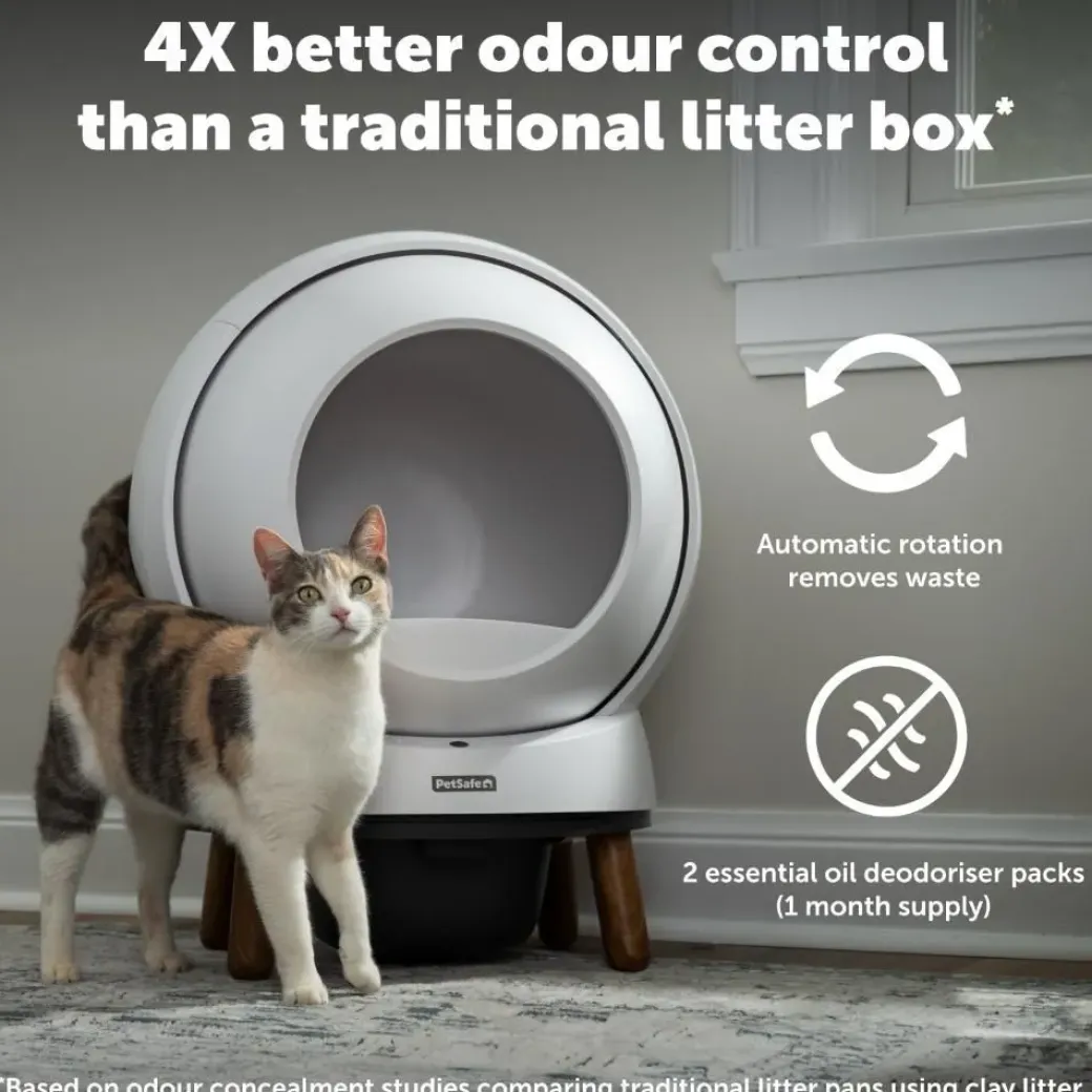 Ecom Smartspin Auto Litter Box Automatisk Kattetoilet ZAL10-17986