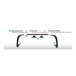 Ecotech Marine Montering til Radion G5 Multi RMS skinnesystem
