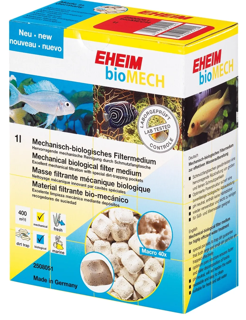 Eheim bioMech mekanisk biologisk filter 1 L