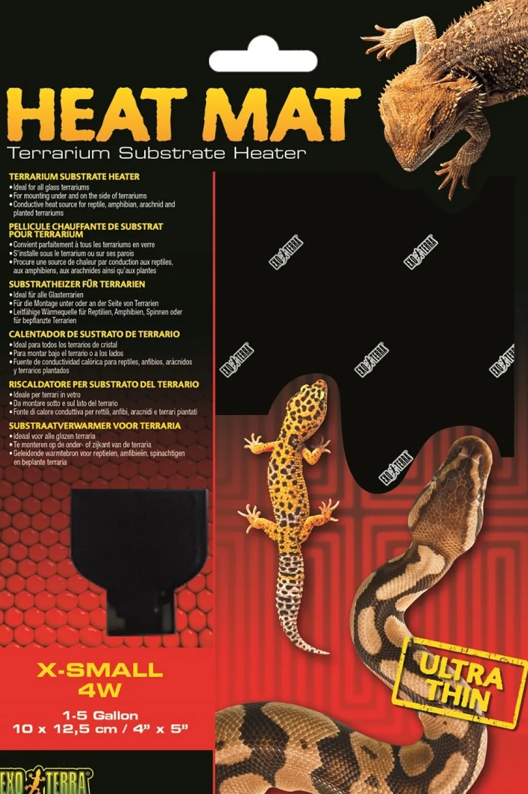 Exo Terra ørken varmemåtte 4 watt XS