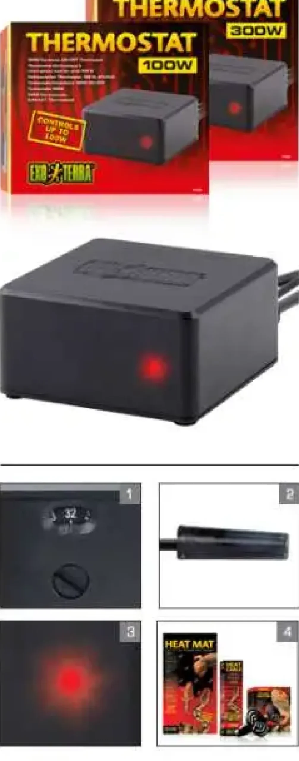 Exo Terra Thermostat 300 W
