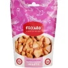 FICCARO Hundesnack Kylling og sej hearts 100 g - naturlige hundesnacks i hjerteform