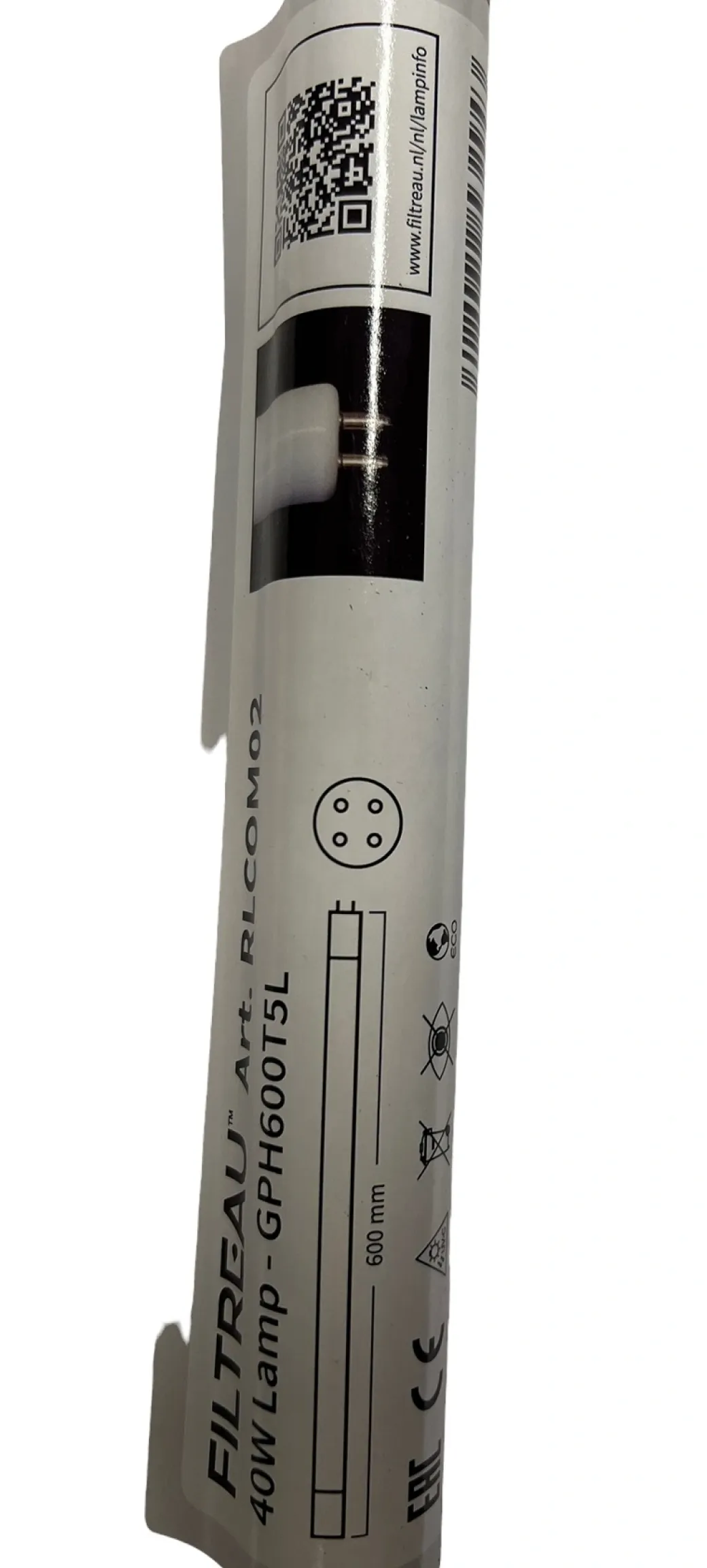 Filtreau UV-C Compact 40 watt UVC Lys