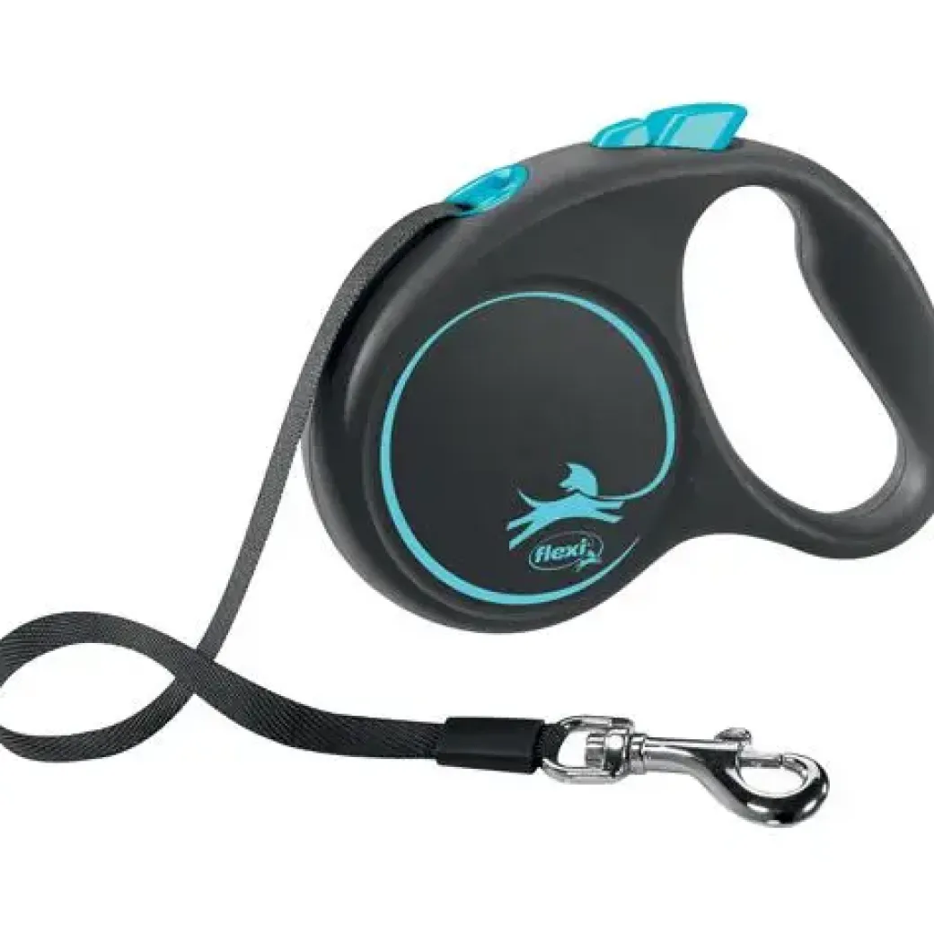 Flexi Black Design bånd S 5 meter 15 kg blå