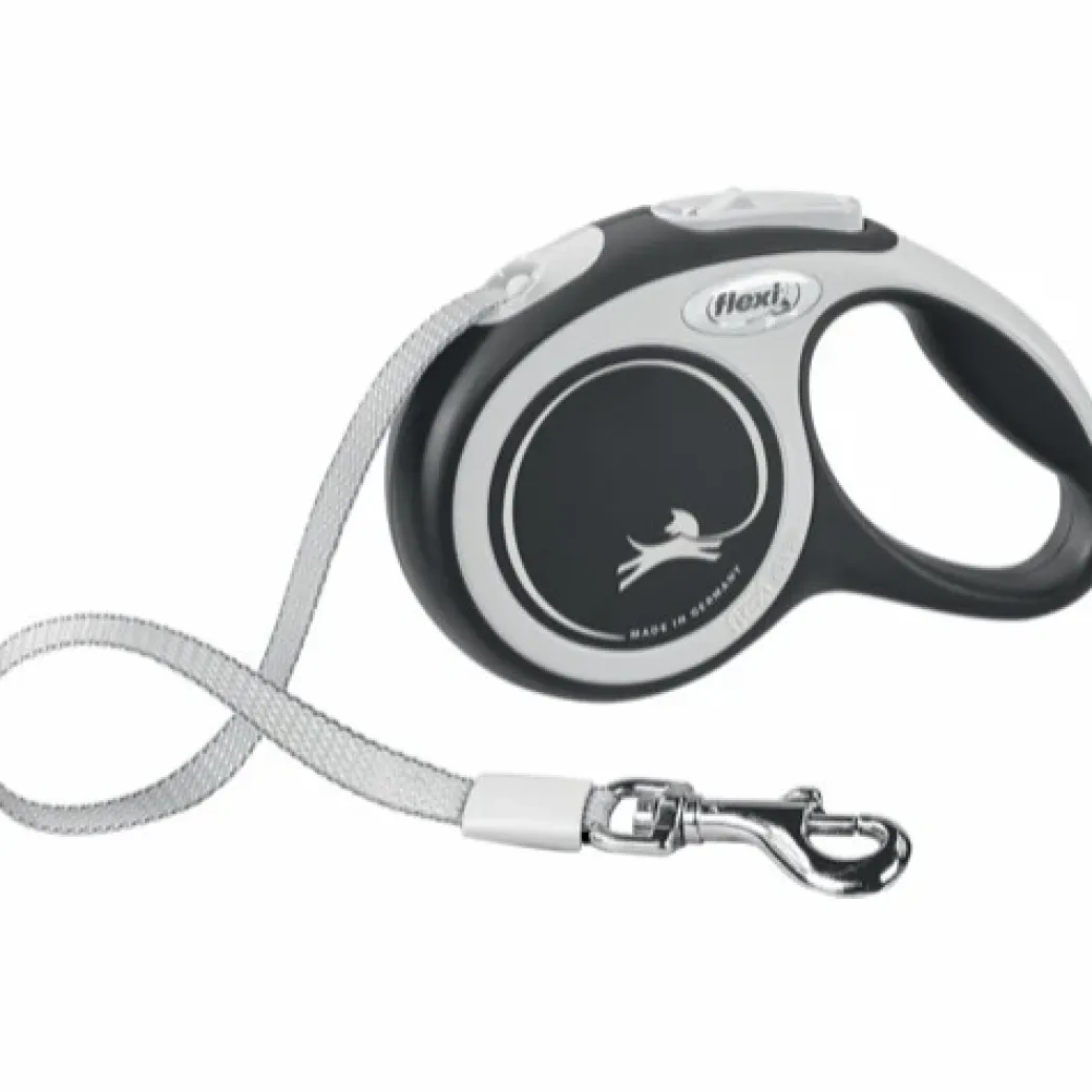 Flexi New Comfort bånd XS 3 m 12 kg sort