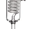 Glas CO2 Diffuser med spiral bubble tæller M