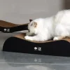 HappyCat ARCHIE Kradse Lounge 2i1 75x18 og 5x25 cm Sort Pap-kradsebræt