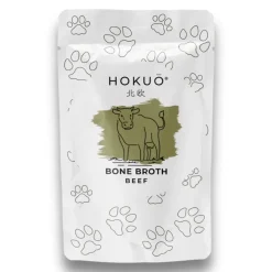 Hokuo Beef Bone Broth 100 ml - naturlig oksebouillon til hunde og katte
