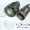 Hulboring i glas 43 mm hul (Max.10 mm glas)