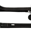 Hunter Aalborg læderline 20 mm Sort Førerline