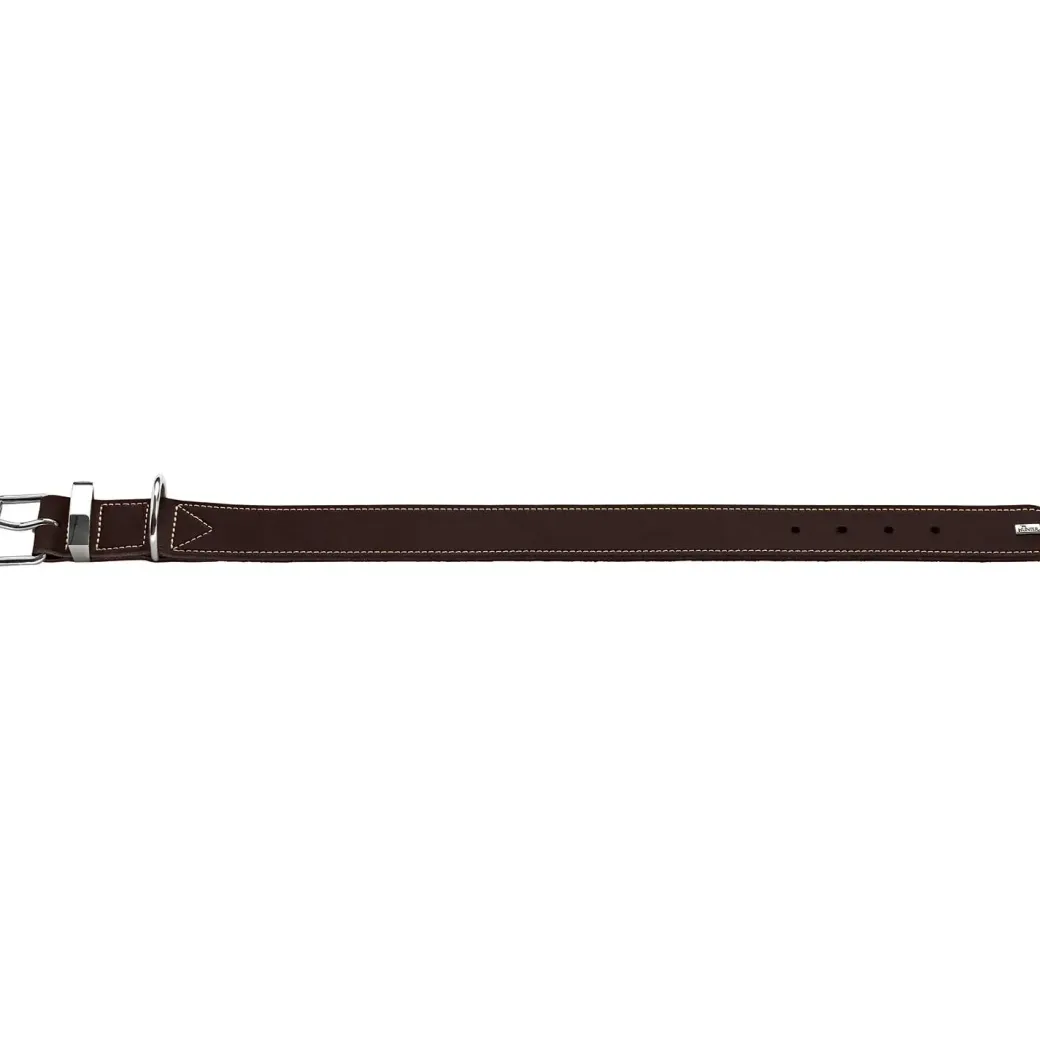 Hunter Aalborg Special Hundehalsbånd Brun 45 - 30-38 cm