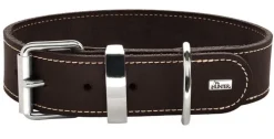 Hunter Aalborg 55 Special Mørkebrunt hundehalsbånd - 40-48 cm