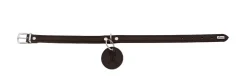 Hunter Aalborg Sport Mørkebrun 32 hundehalsbånd - 24-29 cm
