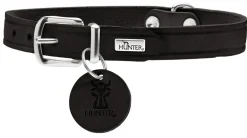 Hunter Aalborg Sport Sort 37 hundehalsbånd - 28-33 cm
