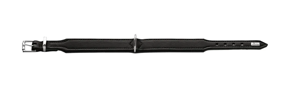 Hunter Basic halsbånd str.42 Sort - 35,0-39,5 cm