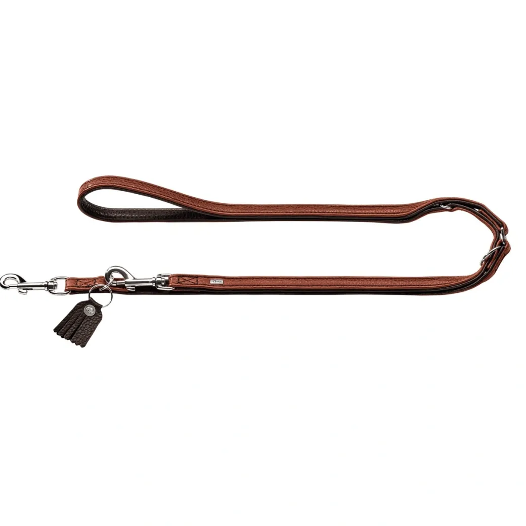 Hunter Cody Cognac Mørkebrun 3-trins hundeline 20/200