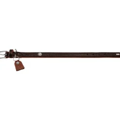 Hunter Cody 50 Mørkebrun Cognac hundehalsbånd - 37-43 cm