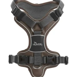 Hunter Divo hundesele L brun/grå just mave 72-100 cm - Kraftig støtte og tryg pasform