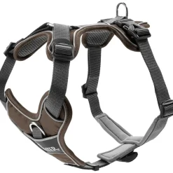 Hunter Divo hundesele L-XL brun/grå just mave 79-107 cm - Ekstra stabil støtte og komfort