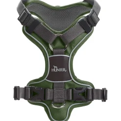 Hunter Divo hundesele L-XL grøn/grå just mave 79-107 cm - Stabil kontrol og komfort