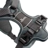 Hunter Divo hundesele S grå/grå just mave 45-56 cm - Stabil kontrol og komfort
