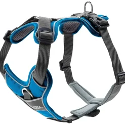 Hunter Divo hundesele S-M lyseblå/grå just mave 52-68 cm - Fleksibel støtte og komfort