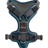 Hunter Divo hundesele S-M petrol/grå just mave 52-68 cm - Stabil støtte og rolig bevægelse