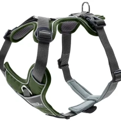 Hunter Divo Up hundesele S-M grøn/grå just mave 52-68 cm - Stabil komfort i hverdagen