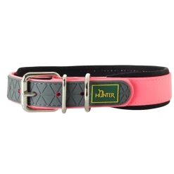 Hunter Halsbånd Convenience NeonPink 50 - 37-45 cm