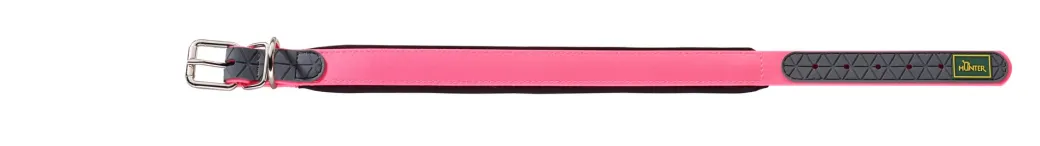 Hunter Halsbånd Convenience NeonPink 50 - 37-45 cm