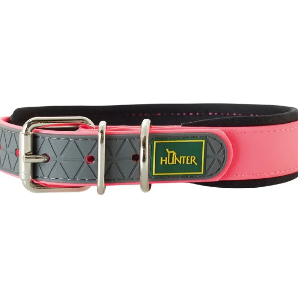 Hunter Halsbånd Convenience NeonPink 60 - 45-55 cm