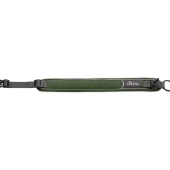 Hunter Halsbånd Divo L Grøn/Grå - justerbart hundehalsbånd (45-55 cm, B 4,5 cm)