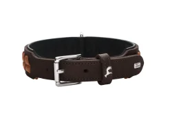 Hunter Halsbånd El Paso L Brun/Sort 65 - 50-56 cm