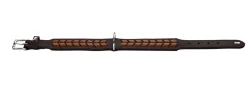 Hunter Halsbånd El Paso M Brun/Sort 55 - 42-48 cm