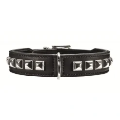 Hunter halsbånd Rocky Petit 30 Sort - 23-27 cm
