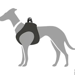 Hunter Hilo læder hundesele sort XXS/XS - hals 30-34 cm